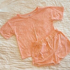 Gap Kids Coral Floral Lounge Set (8)